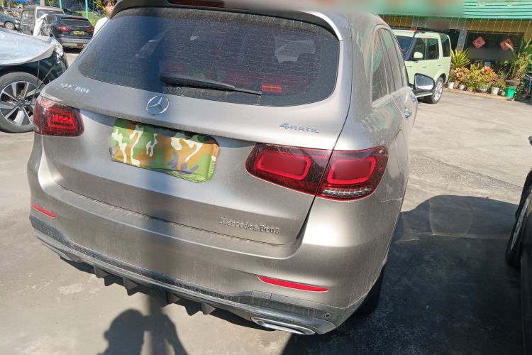 Used Mercedes-Benz GLC 2021 GLC 300 L 4MATIC Dynamic Model Rear Right 45 Deg