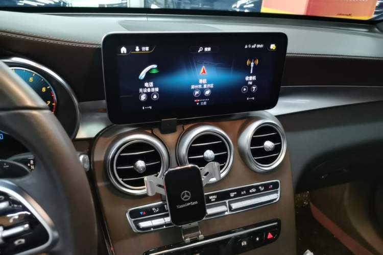 Used Mercedes-Benz GLC 2022 GLC 300 L 4MATIC Dynamic Model Audio And AC Panel