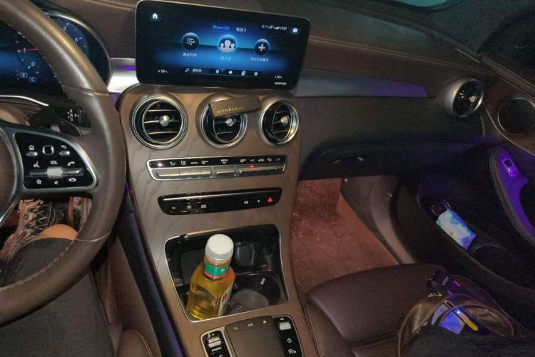 Used Mercedes-Benz GLC 2022 GLC 300 L 4MATIC Dynamic Edition Prestige Model Audio And AC Panel