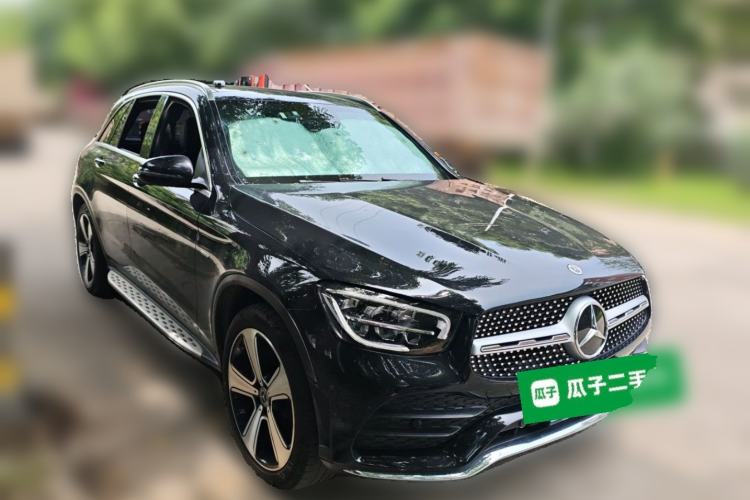 Used Mercedes-Benz GLC 2022 GLC 300 L 4MATIC Dynamic Edition Prestige Model Front Right 45 Deg