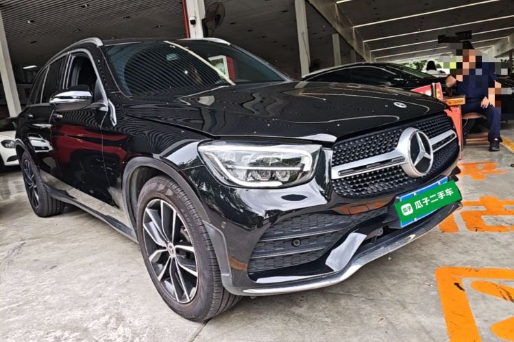 Used Mercedes-Benz GLC 2022 GLC 260 L 4MATIC Luxury Model Front Right 45 Deg