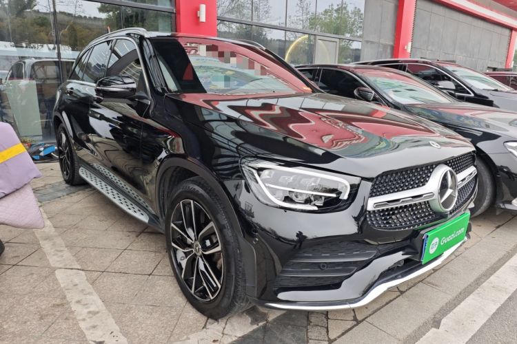 Used Mercedes-Benz GLC 2022 GLC 300 L 4MATIC Dynamic Model Front Right 45 Deg