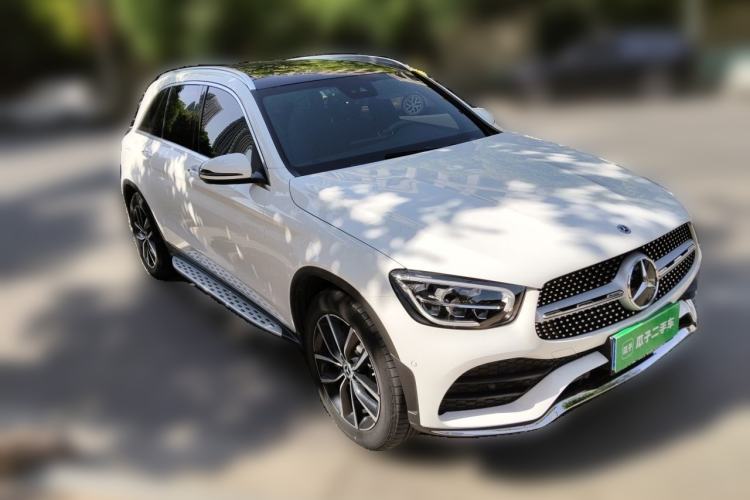 Used Mercedes-Benz GLC 2022 GLC 300 L 4MATIC Dynamic Model Front Right 45 Deg
