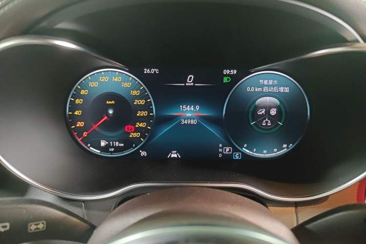 Used Mercedes-Benz GLC 2022 Refreshed GLC 300 L 4MATIC Dynamic Edition Instrument Cluster