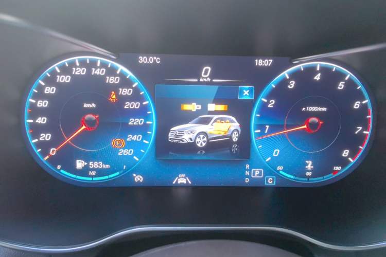 Used Mercedes-Benz GLC 2022 Refreshed GLC 300 L 4MATIC Dynamic Edition Instrument Cluster