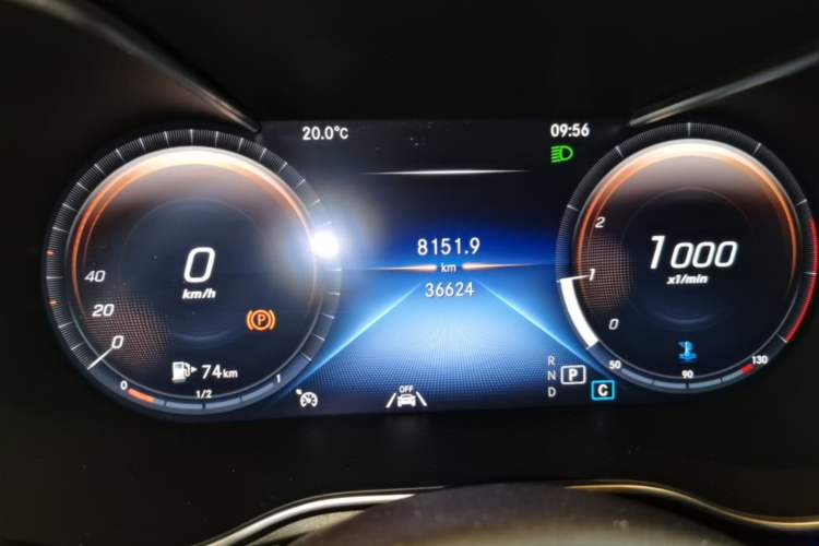Used Mercedes-Benz GLC 2022 Refreshed GLC 300 L 4MATIC Dynamic Edition Prestige Version Instrument Cluster