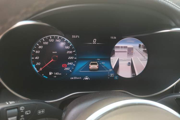 Used Mercedes-Benz GLC 2022 GLC 300 L 4MATIC Dynamic Edition Prestige Model Instrument Cluster
