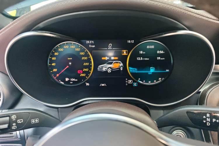Used Mercedes-Benz GLC 2022 GLC 300 L 4MATIC Dynamic Model Instrument Cluster
