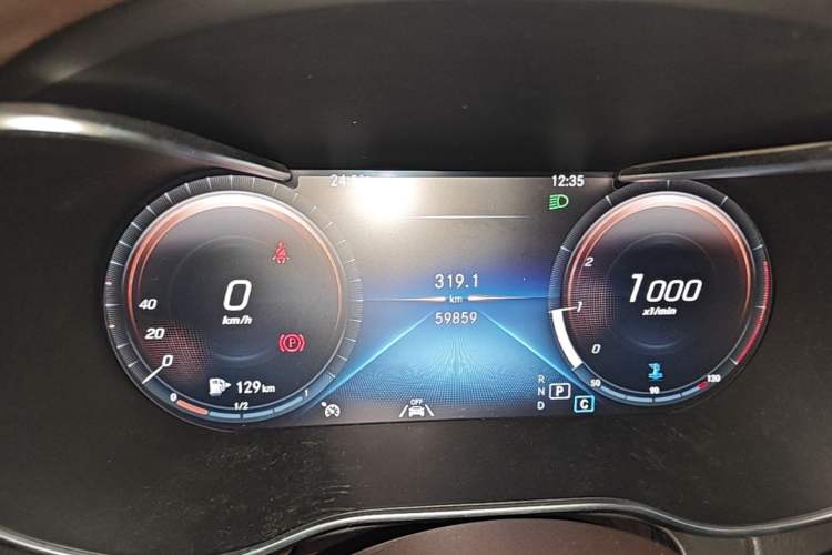 Used Mercedes-Benz GLC 2022 GLC 300 L 4MATIC Dynamic Model Instrument Cluster