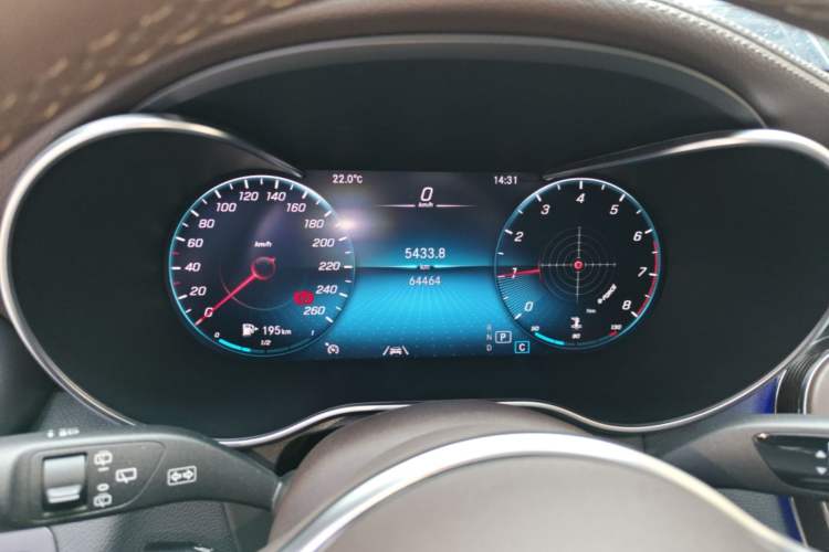 Used Mercedes-Benz GLC 2022 Refreshed GLC 300 L 4MATIC Dynamic Edition Prestige Version Instrument Cluster