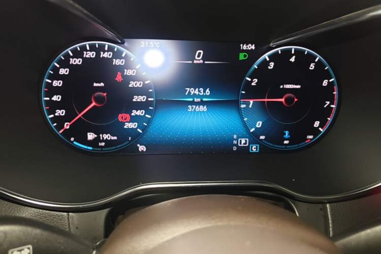 Used Mercedes-Benz GLC 2022 Refreshed GLC 300 L 4MATIC Dynamic Edition Prestige Version Instrument Cluster