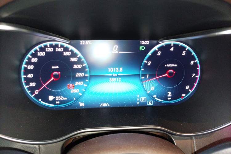 Used Mercedes-Benz GLC 2022 GLC 300 L 4MATIC Dynamic Edition Prestige Model Instrument Cluster