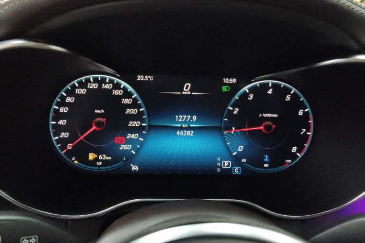 Used Mercedes-Benz GLC 2022 Second Facelift GLC 260 L 4MATIC Luxury Edition Instrument Cluster
