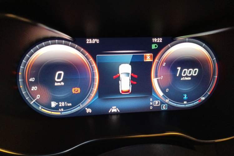 Used Mercedes-Benz GLC 2022 GLC 300 L 4MATIC Dynamic Edition Prestige Model Instrument Cluster