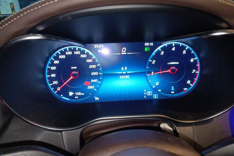 Used Mercedes-Benz GLC 2022 Refreshed GLC 300 L 4MATIC Dynamic Edition Prestige Version Instrument Cluster