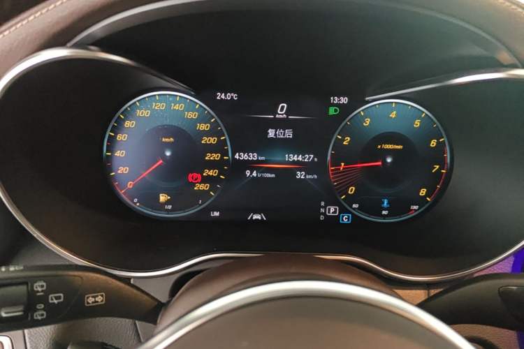 Used Mercedes-Benz GLC 2022 Refreshed GLC 300 L 4MATIC Dynamic Edition Prestige Version Instrument Cluster