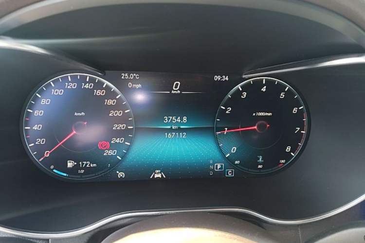 Used Mercedes-Benz GLC 2022 Refreshed GLC 300 L 4MATIC Dynamic Edition Prestige Version Instrument Cluster