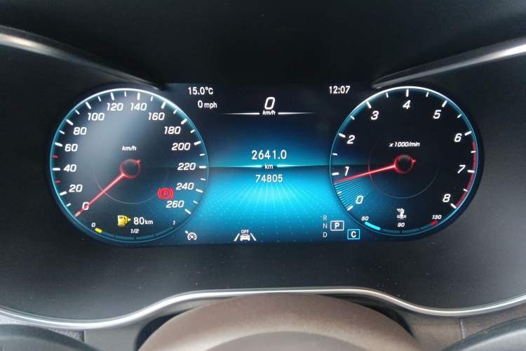 Used Mercedes-Benz GLC 2022 Refreshed GLC 300 L 4MATIC Dynamic Edition Prestige Version Instrument Cluster