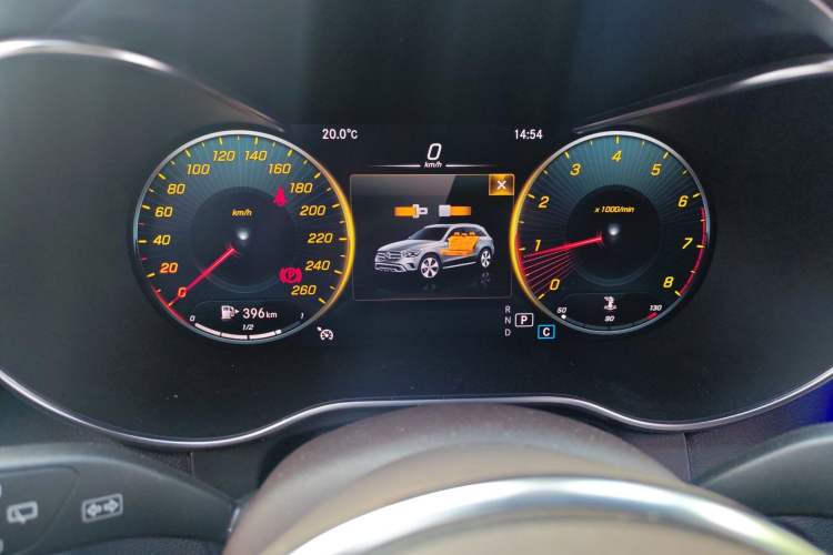 Used Mercedes-Benz GLC 2022 Refreshed GLC 300 L 4MATIC Dynamic Edition Prestige Version Instrument Cluster