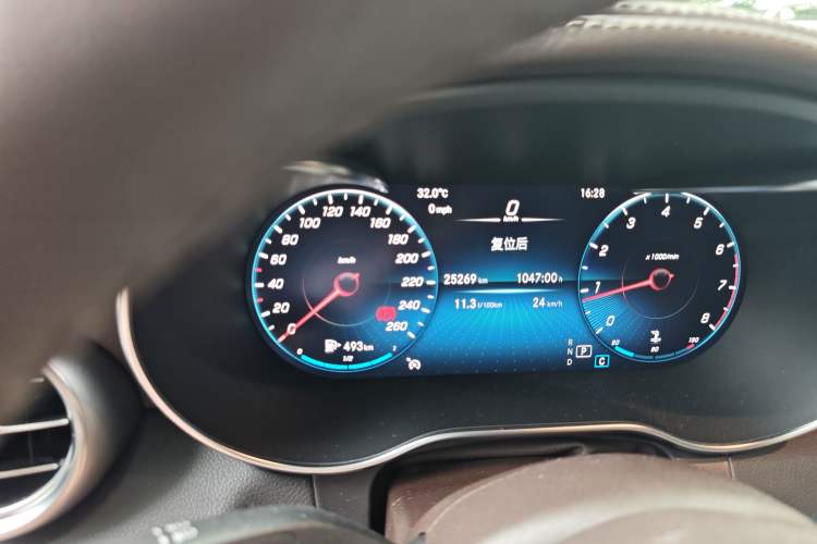 Used Mercedes-Benz GLC 2022 GLC 300 L 4MATIC Dynamic Edition Prestige Model Instrument Cluster