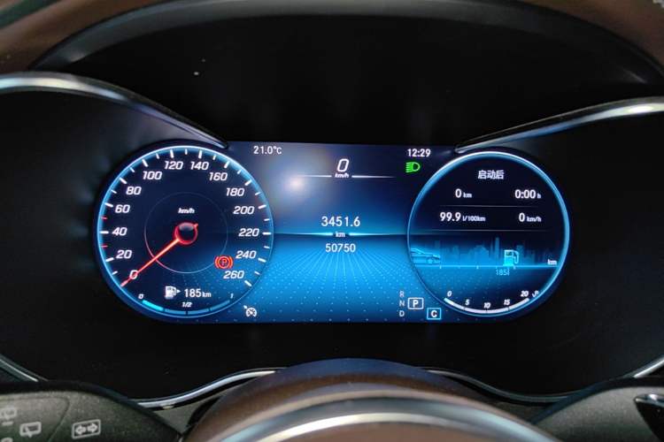 Used Mercedes-Benz GLC 2022 Facelifted GLC 260 L 4MATIC Dynamic Edition Instrument Cluster