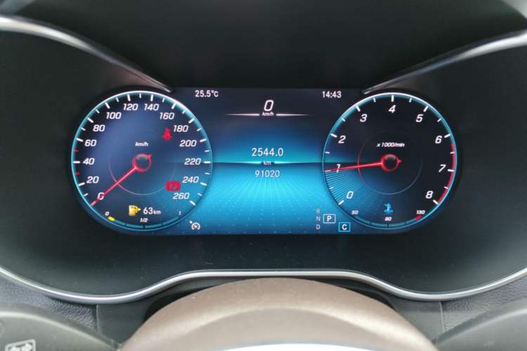 Used Mercedes-Benz GLC 2022 Refreshed GLC 300 L 4MATIC Dynamic Edition Prestige Version Instrument Cluster