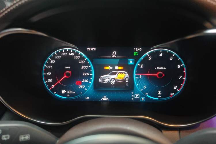Used Mercedes-Benz GLC 2022 Refreshed GLC 300 L 4MATIC Dynamic Edition Prestige Version Instrument Cluster