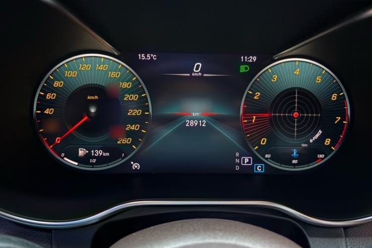 Used Mercedes-Benz GLC 2022 Refreshed GLC 300 L 4MATIC Dynamic Edition Prestige Version Instrument Cluster