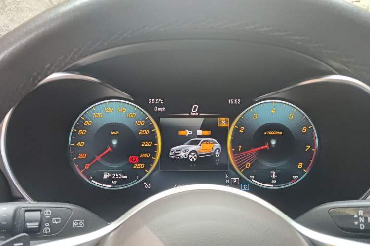 Used Mercedes-Benz GLC 2022 Refreshed GLC 300 L 4MATIC Dynamic Edition Prestige Version Instrument Cluster