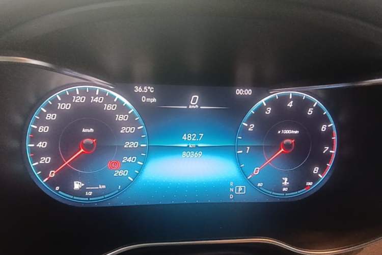 Used Mercedes-Benz GLC 2022 Refreshed GLC 300 L 4MATIC Dynamic Edition Prestige Version Instrument Cluster