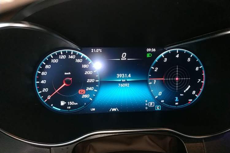 Used Mercedes-Benz GLC 2022 GLC 300 L 4MATIC Dynamic Model Instrument Cluster
