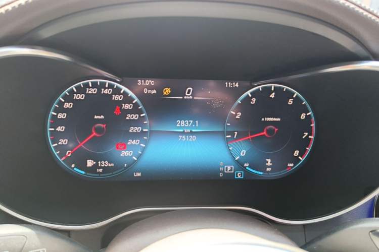 Used Mercedes-Benz GLC 2022 Second Facelift GLC 260 L 4MATIC Luxury Edition Instrument Cluster
