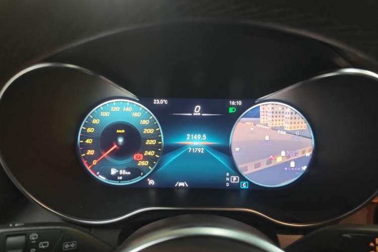 Used Mercedes-Benz GLC 2022 GLC 300 L 4MATIC Dynamic Model Instrument Cluster