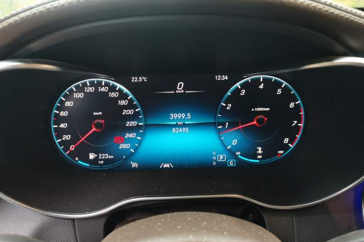 Used Mercedes-Benz GLC 2022 Refreshed GLC 300 L 4MATIC Dynamic Edition Prestige Version Instrument Cluster
