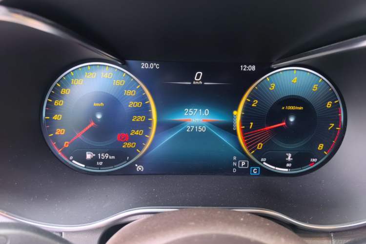 Used Mercedes-Benz GLC 2022 Refreshed GLC 300 L 4MATIC Dynamic Edition Prestige Version Instrument Cluster