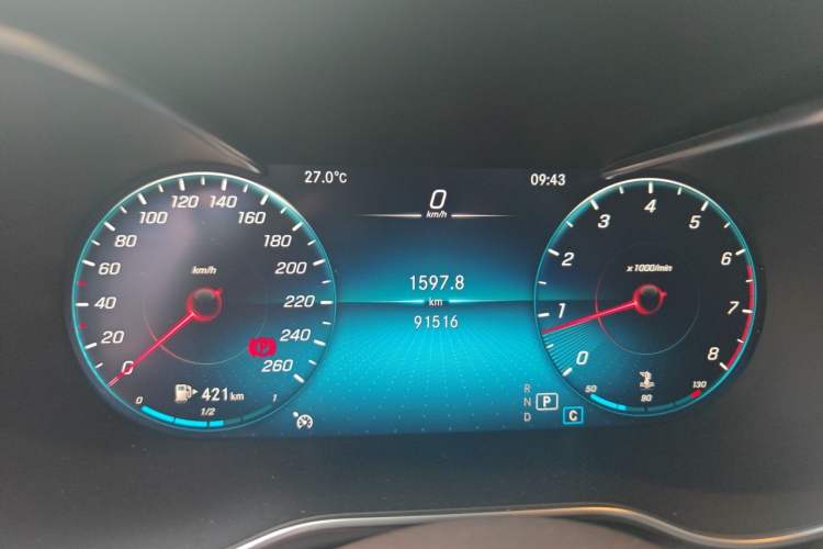 Used Mercedes-Benz GLC 2022 Refreshed GLC 300 L 4MATIC Dynamic Edition Prestige Version Instrument Cluster