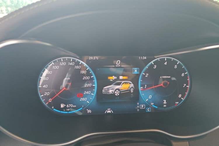 Used Mercedes-Benz GLC 2022 Refreshed GLC 300 L 4MATIC Dynamic Edition Prestige Version Instrument Cluster