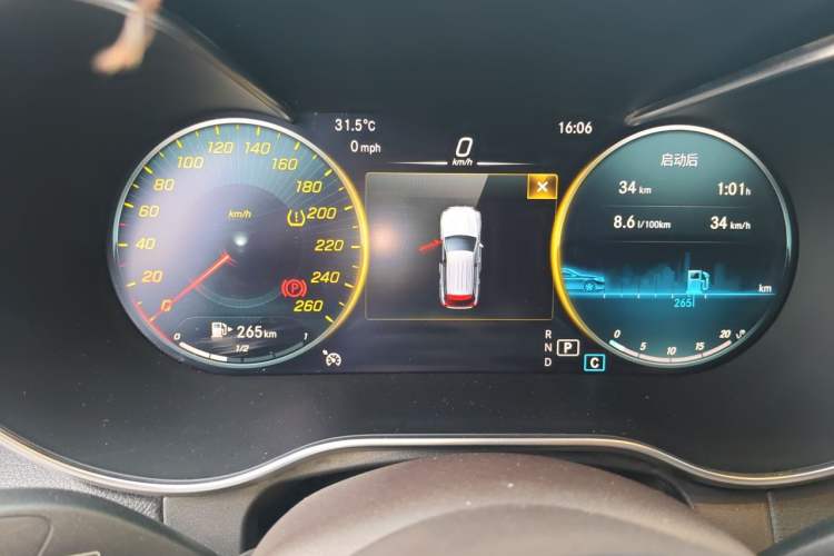 Used Mercedes-Benz GLC 2022 Second Facelift GLC 260 L 4MATIC Luxury Edition Instrument Cluster
