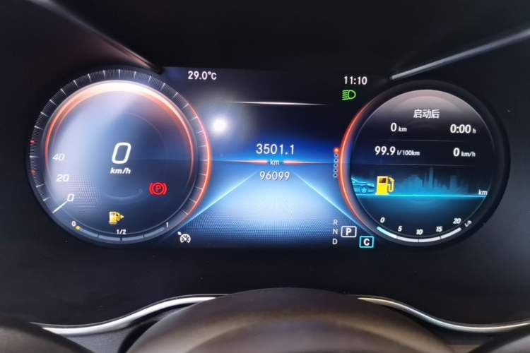 Used Mercedes-Benz GLC 2022 Refreshed GLC 260 L 4MATIC Dynamic Edition Instrument Cluster