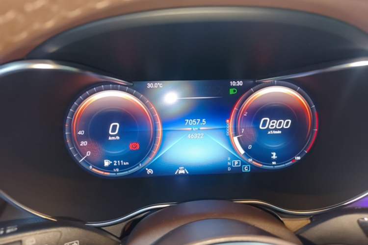Used Mercedes-Benz GLC 2022 Refreshed GLC 300 L 4MATIC Dynamic Edition Prestige Version Instrument Cluster
