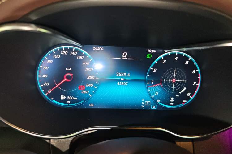 Used Mercedes-Benz GLC 2022 Refreshed GLC 300 L 4MATIC Dynamic Edition Prestige Version Instrument Cluster