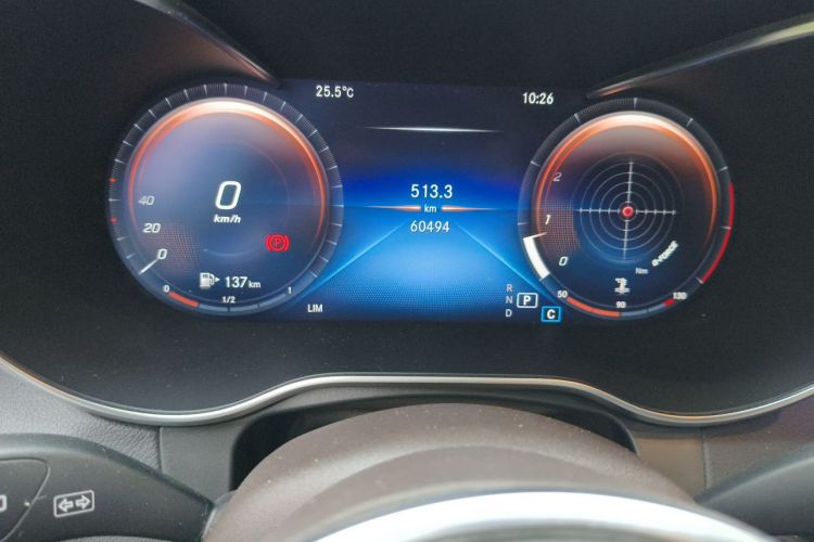 Used Mercedes-Benz GLC 2022 Refreshed GLC 300 L 4MATIC Dynamic Edition Prestige Version Instrument Cluster