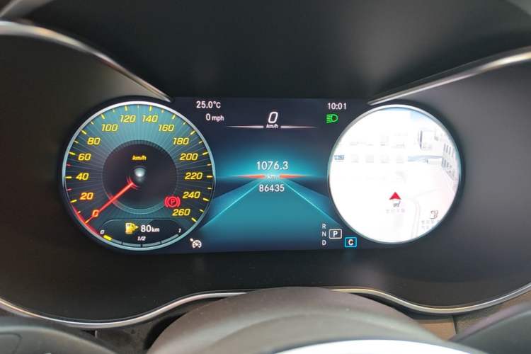 Used Mercedes-Benz GLC 2022 Refreshed GLC 300 L 4MATIC Dynamic Edition Prestige Version Instrument Cluster