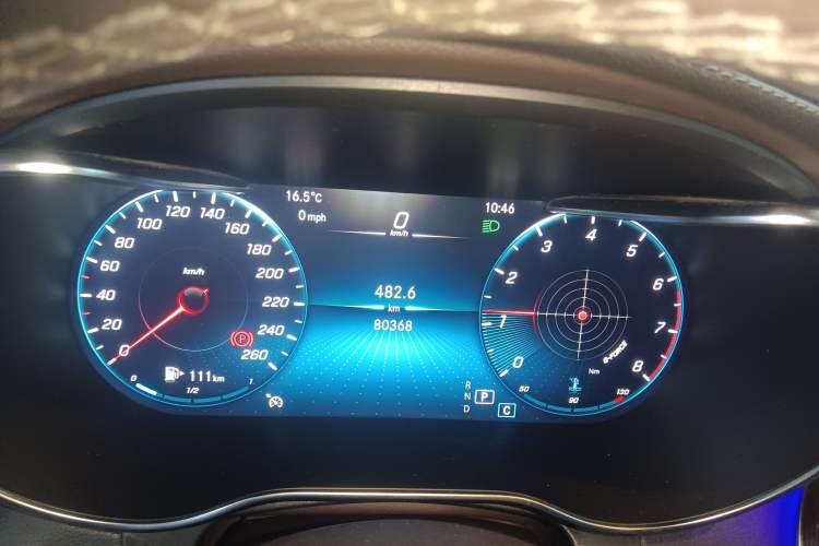 Used Mercedes-Benz GLC 2022 Refreshed GLC 300 L 4MATIC Dynamic Edition Prestige Version Instrument Cluster