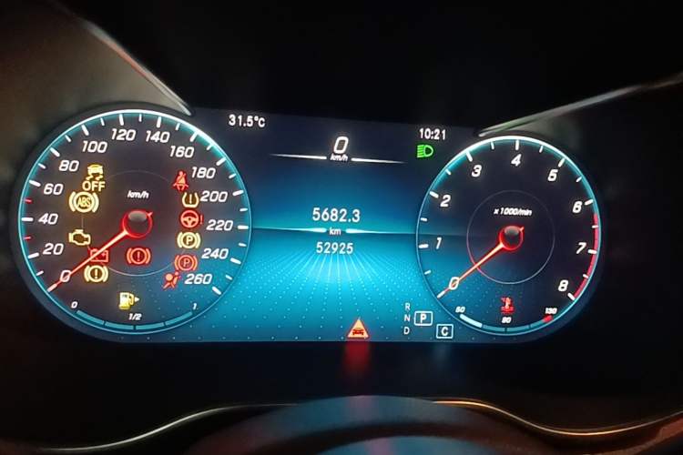 Used Mercedes-Benz GLC 2022 GLC 300 L 4MATIC Dynamic Edition Prestige Model Instrument Cluster