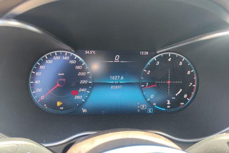 Used Mercedes-Benz GLC 2022 Refreshed GLC 300 L 4MATIC Dynamic Edition Prestige Version Instrument Cluster