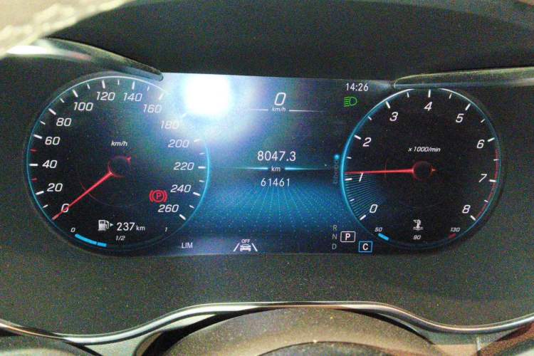 Used Mercedes-Benz GLC 2022 Refreshed GLC 300 L 4MATIC Dynamic Edition Prestige Version Instrument Cluster