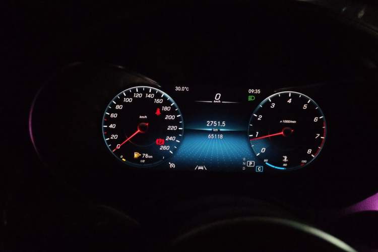 Used Mercedes-Benz GLC 2022 GLC 300 L 4MATIC Dynamic Edition Prestige Model Instrument Cluster