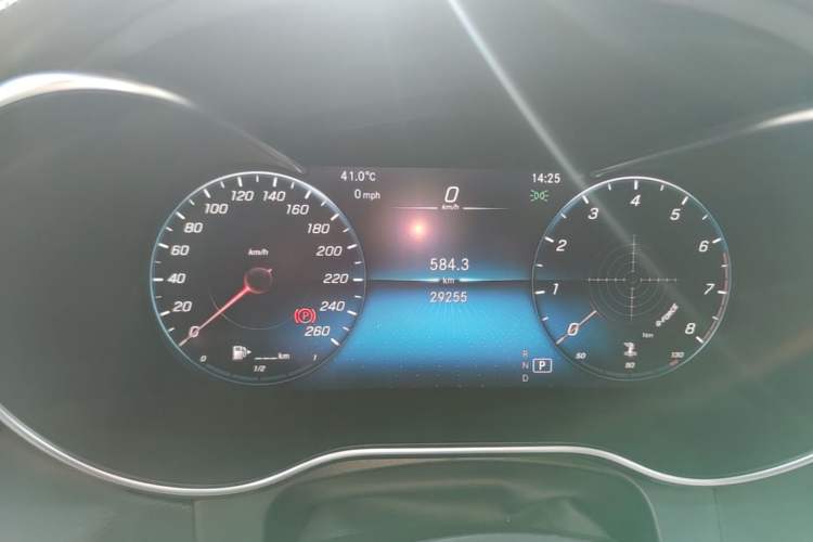 Used Mercedes-Benz GLC 2022 GLC 300 L 4MATIC Luxury Model Instrument Cluster
