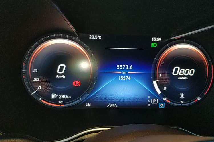 Used Mercedes-Benz GLC 2022 Refreshed GLC 300 L 4MATIC Dynamic Edition Prestige Version Instrument Cluster